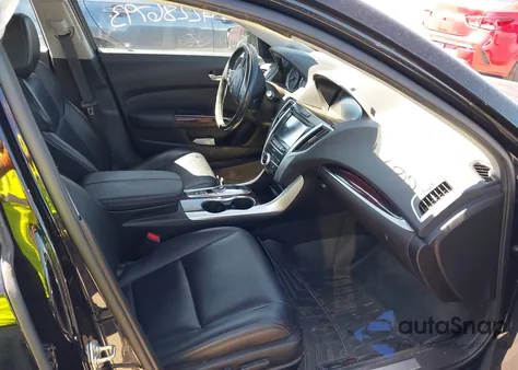 2015 Acura Tlx V6 Tech z USA, uszkodzony, nr VIN 19UUB2F53FA011654